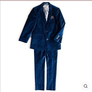 Appaman Mod Suit in Seaport Velvet worn once. Dry cleaned.
